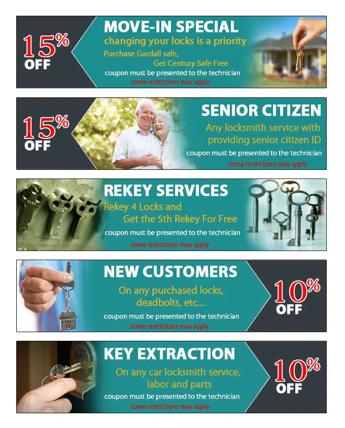 Middletown Locksmith Service Middletown, OH 513-715-9115 - coupon23-set-five